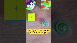 Cube Challenge Solve the Cube before bablet stops shorts [upl. by Eiknarf]