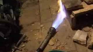 natural gas burner for forgepot [upl. by Tova]