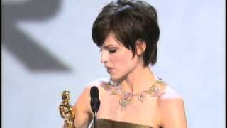 Hilary Swank Wins Best Actress 2000 Oscars [upl. by Derril]