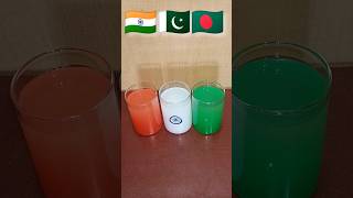 Indian Flag 🇮🇳 pakistan Flag 🇵🇰 Bangladesh Flag  Independence Day Drawing  Republic Day shorts [upl. by Coyle]