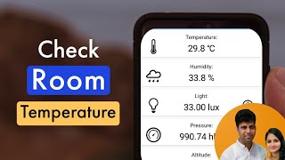 How to check room temprature from phone [upl. by Diskson627]