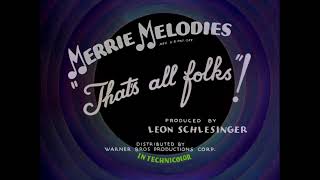 Merrie Melodies Outro 1936 B [upl. by Enirol640]