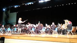 6TH GRADE BAND  JOLLY OLD SAINT NICHOLAS [upl. by Onirefez]