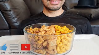 ASMR TRIPLE CEREAL CRUNCHY MUKBANG EATING SHOW [upl. by Stevana]