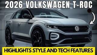 2026 Volkswagen T Roc Ultimate Review Guide 🚗 [upl. by Aicnarf]