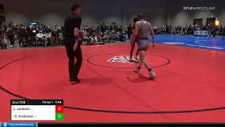 106 Lbs Cons Round 1  Skyler Anderson NC Vs Jacob Jackson FL Be17 [upl. by Anatnahs706]