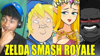 THE CRAZIEST VIDEO I HAVE SEEN YET  Zelda Smash Royale Reaction [upl. by Inajar]