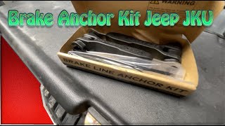 Teraflex Brake Anchor Kit Jeep JK [upl. by Nednarb]