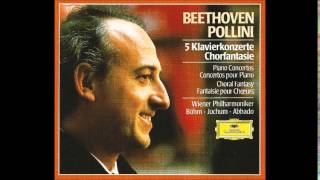 Pollini  Jochum Beethoven Piano Concerto No2 Op19 [upl. by Yraccaz]