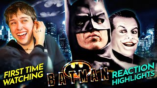 Nicki begins BATMAN 1989 Movie Reaction  Batman 66 Trailer FIRST TIME WATCHING ReUpload [upl. by Ylimme]