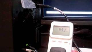 HP MicroServer Power Consumption Video [upl. by Leis]