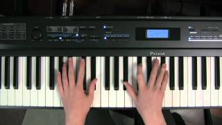 Chordies 18  Live Piano Lesson  Hillsong  The Lost Are Found [upl. by Ellinej233]