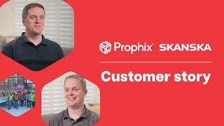 Customer Story  How Skanskas finance team transformed into strategic change makers with Prophix [upl. by Nohsal285]