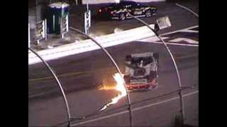 Fatal ARCA Crash at Charlotte [upl. by Nilpik586]