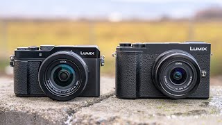 Panasonic LX100 II vs Panasonic GX9  Differences and Similarities [upl. by Charlet]