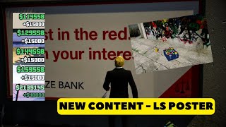 All 5 LS Tags Poster amp Spray Can Locations Guide 🗺️🎨 gta5 gta gtaonline grandtheftauto gtav [upl. by Aroel]