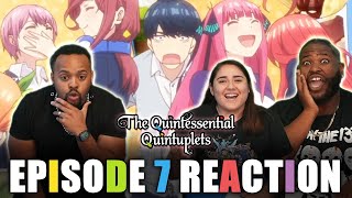 The Quintessential Quintuplets Episode 7 Reaction [upl. by Hendrick430]