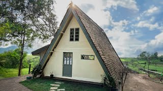 This ECO A Frame Tiny House is Incredibly Cozy Inside [upl. by Hester500]