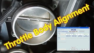 How to do the Throttle Body Alignment with VCDS [upl. by Darci]