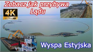 Wyspa Estyjska  Usypiska stają się coraz większe [upl. by Riley46]