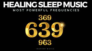 BLACK SCREEN SLEEP MUSIC 639HZ  Manifest While Sleep  BINAURAL [upl. by Ponzo]