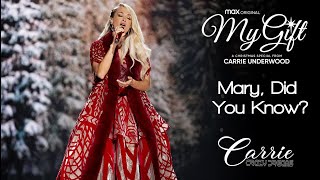 Carrie Underwood  Mary Did You Know Official Audio Video [upl. by Marylinda]