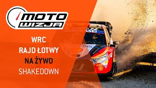 NA ŻYWO WRC Rajd Łotwy  shakedown [upl. by Nats108]