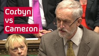 Jeremy Corbyn vs David Cameron  watch PMQs live [upl. by Eetsirhc]