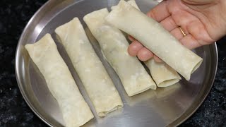 Crispy Spring Roll  Ramadan Special Spring Roll  How to make Spring Roll Sheets  Spring Roll [upl. by Imuya]