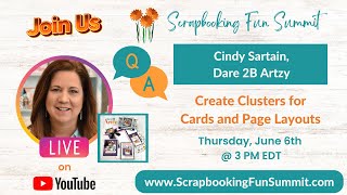 Spring 2024 Scrapbooking Fun Summit  Speakers QampA with Cindy Sartain [upl. by Aihsa]