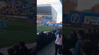 CARLISLE UNITED FANS CHANT DURING CHELTENHAM MATCH SHORTS [upl. by Ailliw]