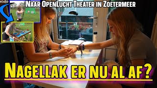 Nagellak van GLOWDIP nu al eraf halen OpenLucht Theater in Zoetermeer Even gaan kijken 3459 [upl. by Pearce]