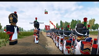 Roblox Napoleonic Wars  Garde Impériale  CSG  Haiti95th VS Tokugawa  57e [upl. by Aleel]