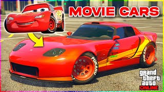 3 Easiest MovieTV Inspired Cars To Make In GTA 5 Online Best Movie Cars Build [upl. by Yznel]