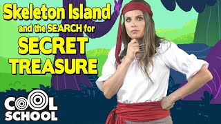 Skeleton Island and the Secret Treasure ⚜️ Ms Booksys Bedtime Stories for Kids [upl. by Albertina]