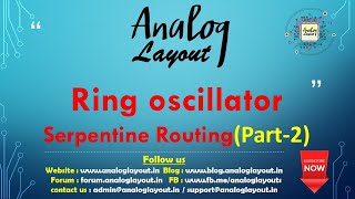 Ring Oscillator Design amp Serpentine Routing Part2 [upl. by Myo]