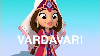 Disney disneyjunior Minnie Mouse and armenian Festival Vardavar Armenian Taras 🇦🇲🇦🇲🇦🇲 [upl. by Niad]