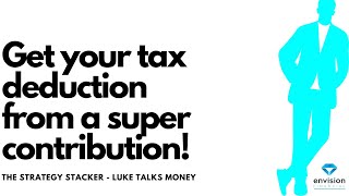 How do I get a super tax deduction before June  the steps to ensure you lower your tax this year [upl. by Anitsej]