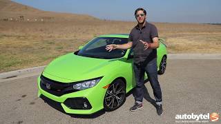 2017 Honda Civic SI Coupe Test Drive Video Review [upl. by Phene]