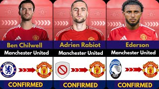 ğŸš¨MANCHESTER UNITED SURPRISE ON DEADLINE DAY ğŸ”¥ CONFIRMED TRANSFER SUMMER 2024 Rabiot Chukuemeka Ede [upl. by Ardussi]