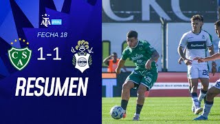 Sarmiento 11 Gimnasia La Plata  TorneoBetano  Resumen  Fecha 18 [upl. by Aloap]