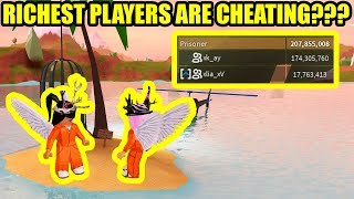 RICHEST JAILBREAK PLAYERS are CHEATERS THEORY  Roblox Jailbreak [upl. by Ttelrahc]