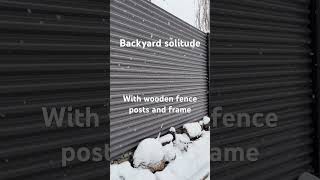 Corrugated Metal Privacy Fence Ideas  the backyard solitude you crave privacyfence backyardideas [upl. by Noled]