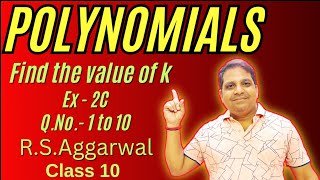 Polynomial for Class 10  How to find Zeros in Polynomial [upl. by Nnov]