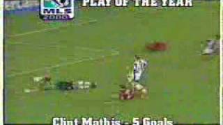 Clint Mathis scores 5 goals MetroStars vs Dallas [upl. by Flosser816]