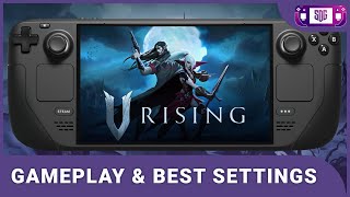 V Rising 10 Steam Deck Gameplay amp Best Settings [upl. by Netfa578]