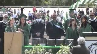 Performing the Star Spangled Banner at High School Graduation [upl. by Ettelegna125]