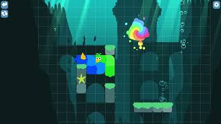 Snakebird  Complete  Walkthrough  Level 07 [upl. by Anits]