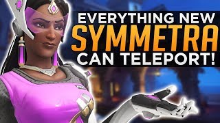 Overwatch Everything NEW Symmetra Can Teleport [upl. by Varien]