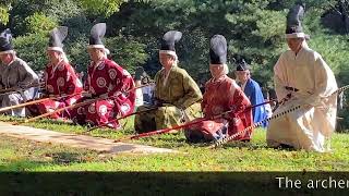 Momote Shiki Japanese Archery Ritual [upl. by Aelam914]